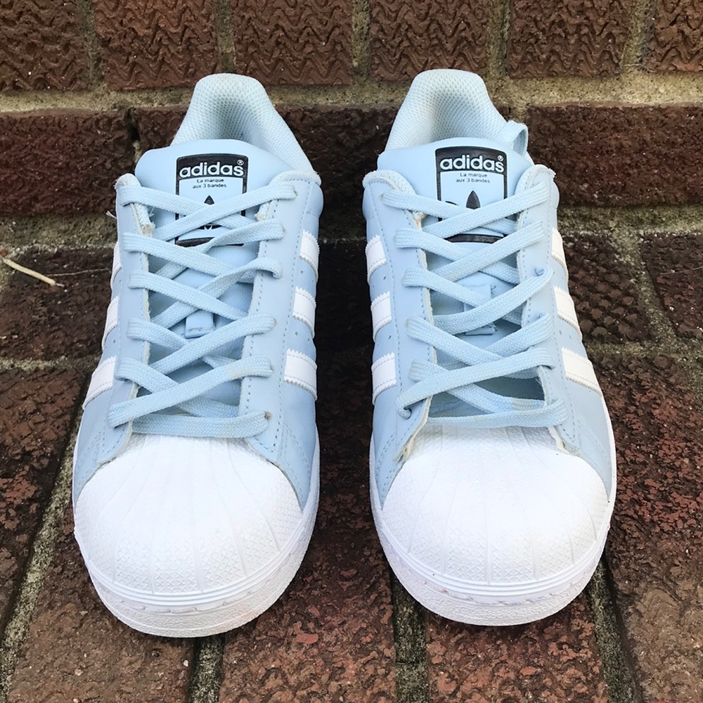 Blue Adidas Shoes